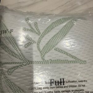 Bamboo Mattress Protector - White